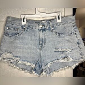 Pistola Nova High Rise Jean Shorts 29